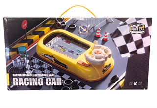 Gra z samochodami na torze wyścigowym i kierownicą, b/o,zasilanie 3xAA