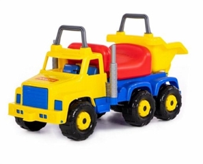 SuperGigant-2, jeździk (żółto-czerwony)