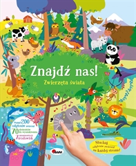 -ZNAJDŹ NAS ZWIERZĘTA ŚWIATA 978-83-8181-626-7