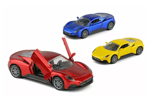 Samochód metalowy inercyjny (display 12szt.)