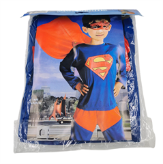 S.CENA Strój superbohater z peleryną roz.S,M lub L 90339