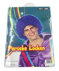 Peruka męska niebieska