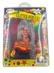 Peruka - Srebrne dlugie