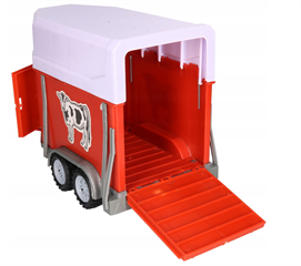 TRAKTOR WIELKI Z PRZYCZEPĄ DLA KONIA