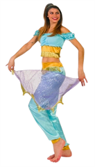 S.CENA Damski kostium karnawałowy 1001 nocy-L