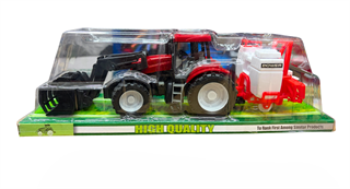 Traktor mało z opryskiwaczem i łyżką 60755