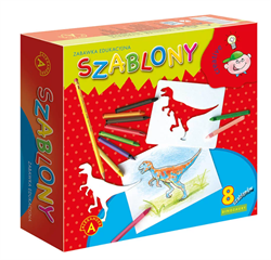 -Szablony dinozaury ALEX