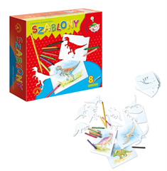 -Szablony dinozaury ALEX