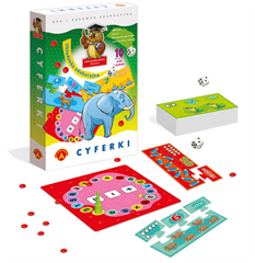 -CYFERKI - UKŁADANKA EDUKACYJNA ALEX