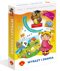 -WYRAZY I ZDANIA - UKŁADANKA EDUKACYJNA ALEX