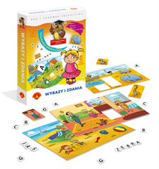 -WYRAZY I ZDANIA - UKŁADANKA EDUKACYJNA ALEX