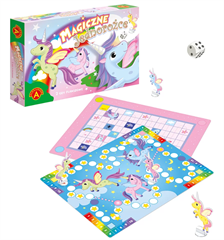 -RODZINNA GRA PLANSZOWA - MAGICZNE JEDNOROŻCE