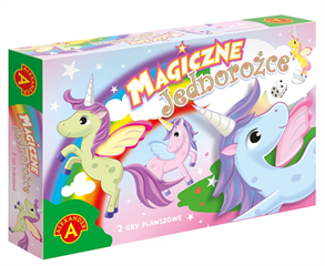 -RODZINNA GRA PLANSZOWA - MAGICZNE JEDNOROŻCE