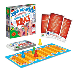 -GRA PLANSZOWA QUIZ RĘKA DO GÓRY-KRAJ