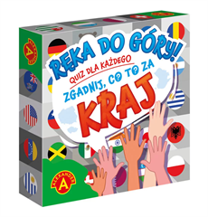 -GRA PLANSZOWA QUIZ RĘKA DO GÓRY-KRAJ