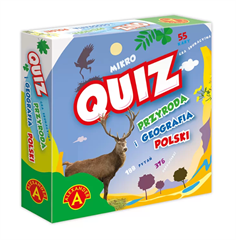 -QUIZ PRZYRODA I GEOGRAFIA POLSKI KIESZONKOWA GRA EDUKACYJNA