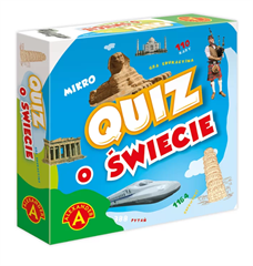 -QUIZ O ŚWIECIE KIESZONKOWA GRA EDUKACYJNA