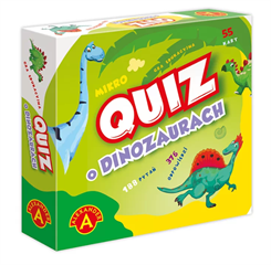 -QUIZ O DINOZAURACH KIESZONKOWA GRA EDUKACYJNA