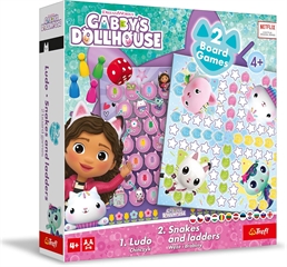 S.CENA Gra 2w1 Chiczyk / We i drabinyGabby apos;s Dollhouse