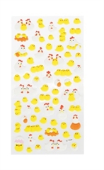 Naklejki kurczaczki 3D SW8341