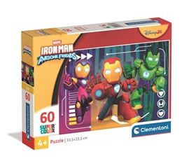 -CLE puzzle 60 SuperKolor IronMan_...Friends 26313