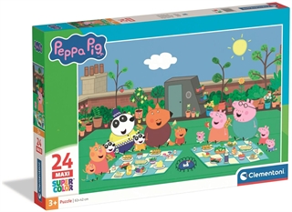 -CLE puzzle 24 maxi SuperKolor Peppa Pig24834