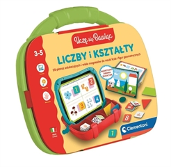 -CLE Uczę się bawiąc Liczby i kszatłty waliz.50417