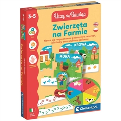 -CLE Uczę się bawiąc Zwierzęta na farmie 50433