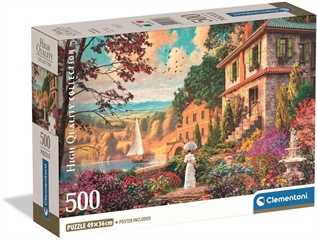 -CLE puzzle 500 Compact Victorian Promenade 35618
