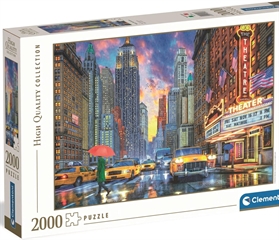 -CLE puzzle 2000 HQ Rainy Manhattan 32086