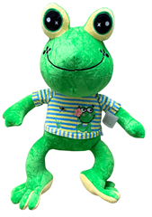 Maskotka żaba w ubranku 70cm
