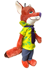 S.CENA Maskotka lis ZOO 50cm