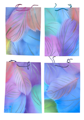 TOREBKA PREZENTOWA PIÓRKA AL-439 32X26X10CM