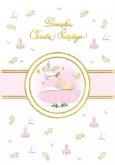 Karnet A5 CHRZEST RÓŻOWY