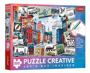 S.CENA Puzzle - _500_ - Pozdrowienia z Londynu_FSC Mix 70 #37;