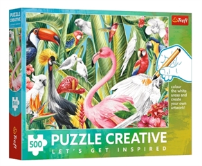 S.CENA Puzzle - _500_ - Rajskie Ptaki_FSCMix70 #37;