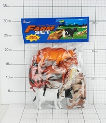Zwierzęta z farmy w folii