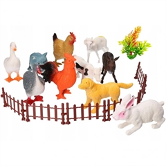 Zwierzęta z farmy w folii