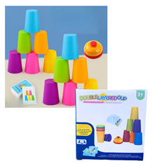 S.CENA GRA LOGICZNA Kubeczki 66502