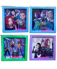 Diamentowy obrazek w ramce demon