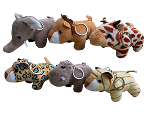 Brelok pluszowy zwierzątko safari 13cm 783393