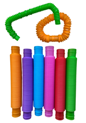 Zabawka antystresowa rurki rozciągające (6szt w paczce-cena za 1szt) 61638