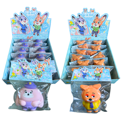 Gniotek zwierzątka ZOO 9cm