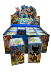 Figurka saszetka niespodzianka zwierzaki Zoo w kartoniku 12 szt w displayu