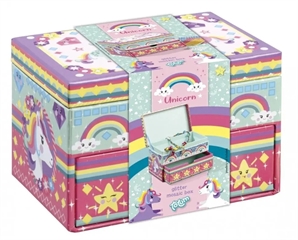 Unicorn mosaic box