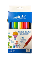 Kredki 12kol Bellcolor