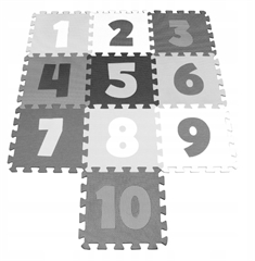 SMILY PLAY MATA PIANKOWA NUMERY