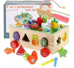 PROM NOIRMPEX DREWNIANE KLOCKI SENSORYCZNE