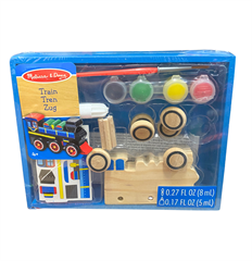 Decorate Your Own: Wooden Train Melissa  amp; Doug