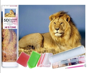 NORIMPEX DIAMENTOWA MOZAIKA LEW LEŻĄCY